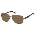Occhiali da sole in metallo blu