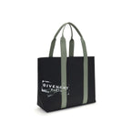 Black Cotton Shoulder Bag