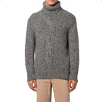 Grauer Kaschmirpullover