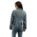 Multicolor Cotton Denim Jacket