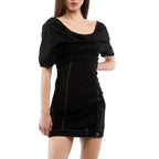 Multicolor Cotton Casual Dress