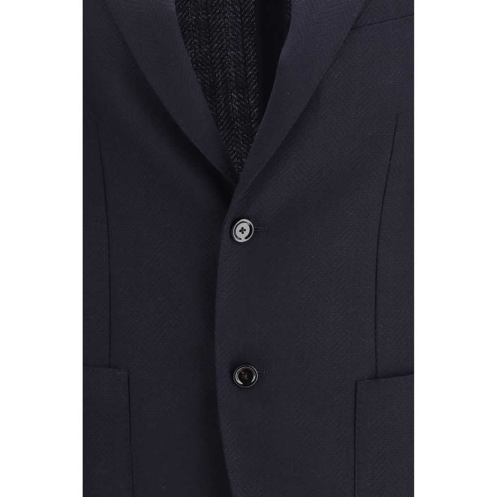 Blue Wool Blazer
