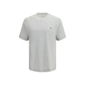 T-Shirt in Grigio Cotone