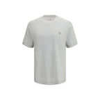 T-Shirt in Grigio Cotone
