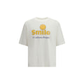 Weißes Baumwoll-T-Shirt