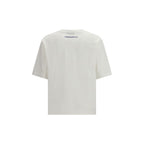 Weißes Baumwoll-T-Shirt