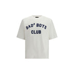 Weißes Baumwoll-T-Shirt