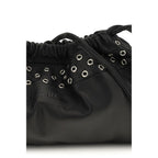 Black Calf Leather Bos Taurus Clutch Bag