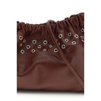 Bordeaux Calf Leather Bos Taurus Clutch Bag