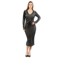 Multicolor Wool Casual Dress