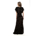 Black Polyester Casual Dress