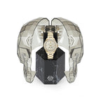 Gold Stainless Steel Dress Watch