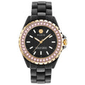 Schwarze Keramik-Dresswatch