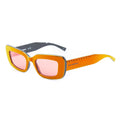 Mehrfarbig gespritzte Sonnenbrille