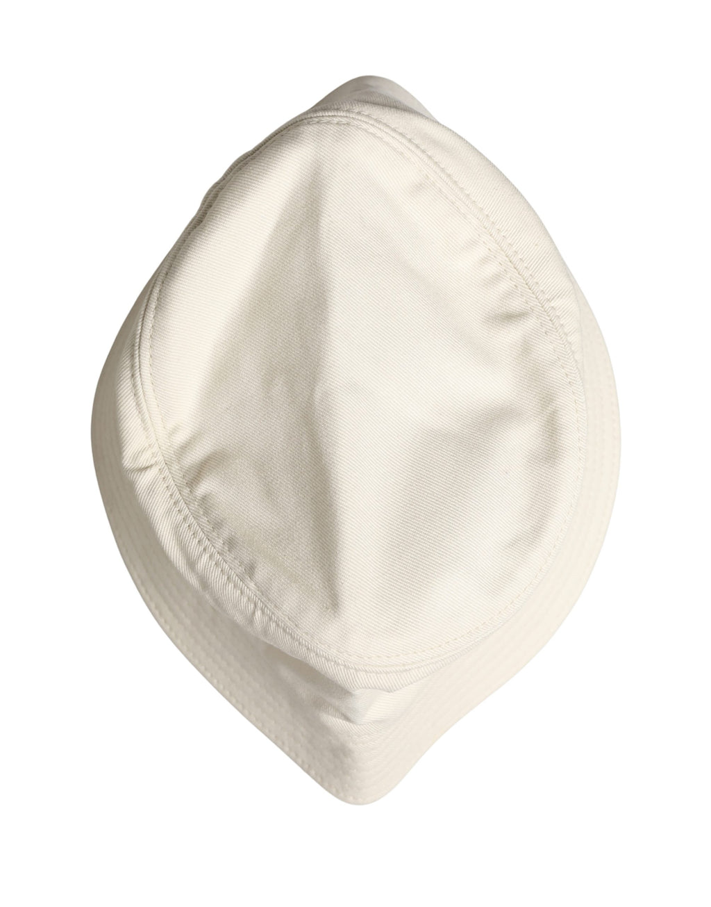 Men White Cotton Bucket Fisherman Hat