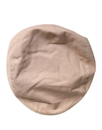 Herren Beige Baumwolle Schiebermütze