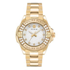 Gold Stainless Steel Dress Watch