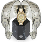 Gold Stainless Steel Dress Watch