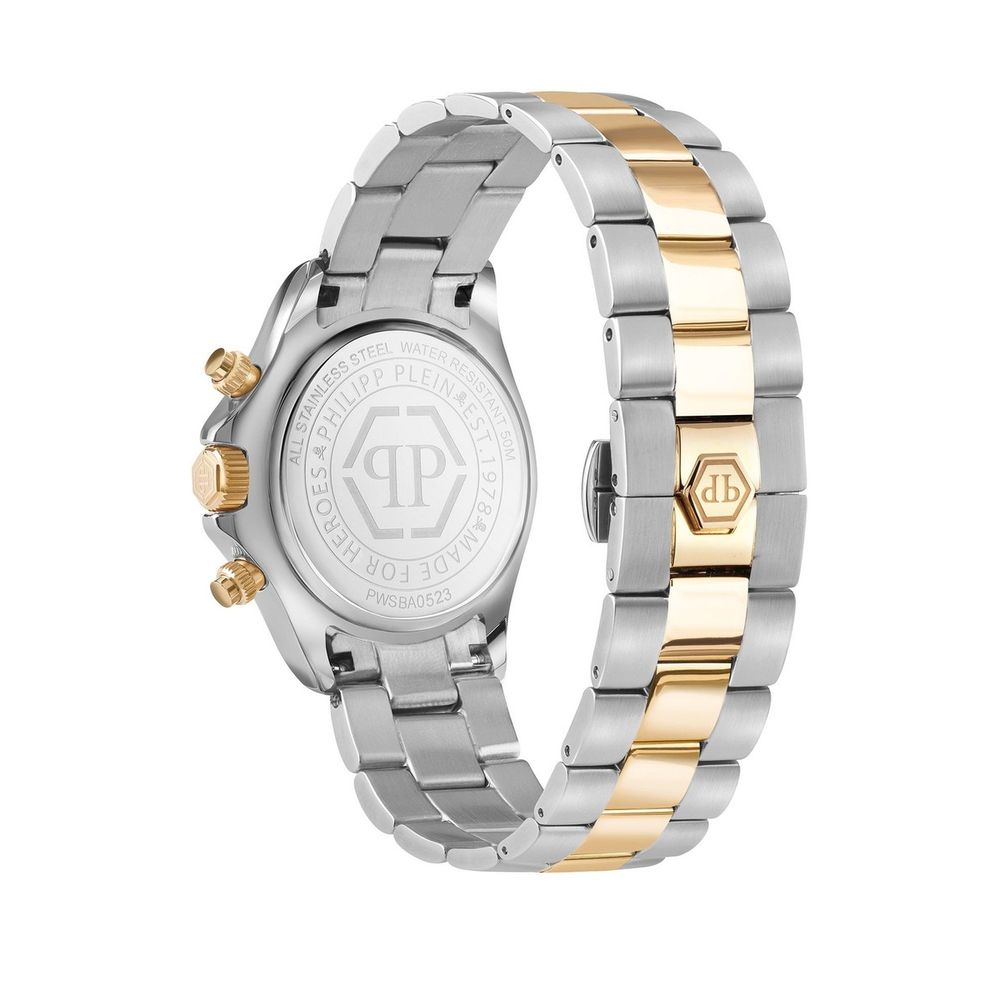 Golduhrenarmband aus Edelstahl