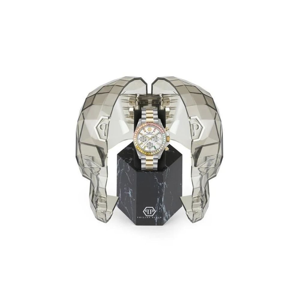 Golduhrenarmband aus Edelstahl