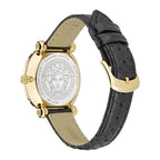 Black Fur Dress Watch