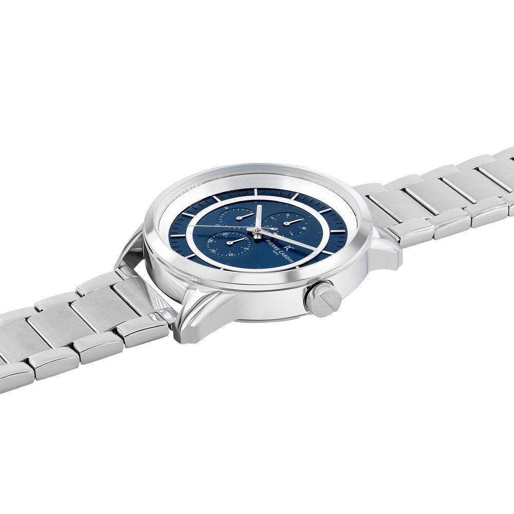 Orologio da abito in acciaio inossidabile grigio