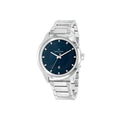 Gray Stainless Steel Dress Watch