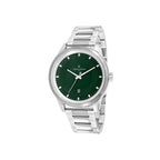 Gray Stainless Steel Dress Watch