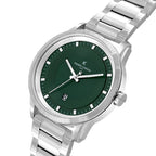 Gray Stainless Steel Dress Watch