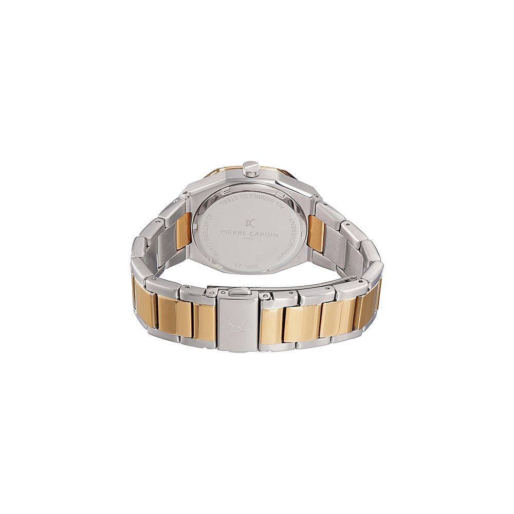 Goldene Edelstahl-Kleideruhr