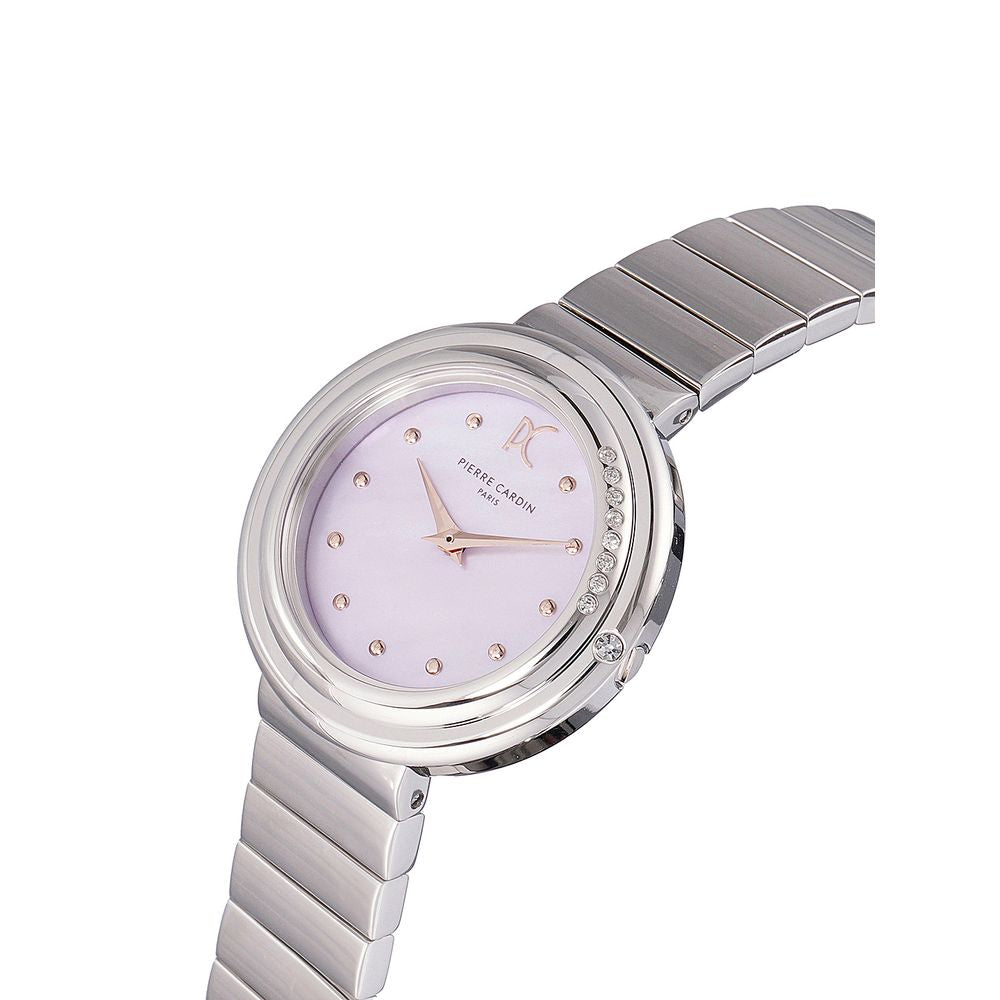 Orologio da abito in acciaio inossidabile grigio