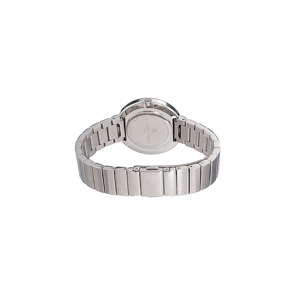 Orologio da abito in acciaio inossidabile grigio