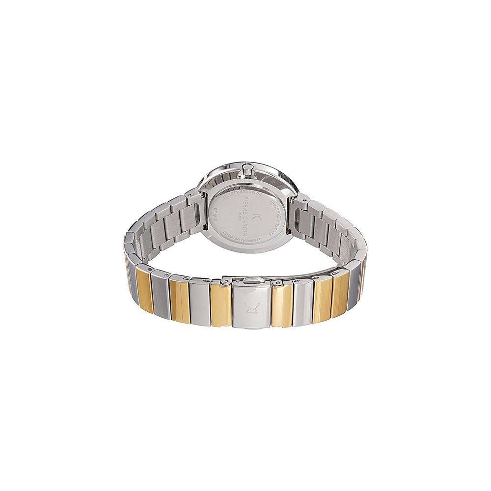 Mehrfarbige Edelstahl-Armbanduhr