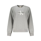 Grigio Cotton Women Sweatshirt