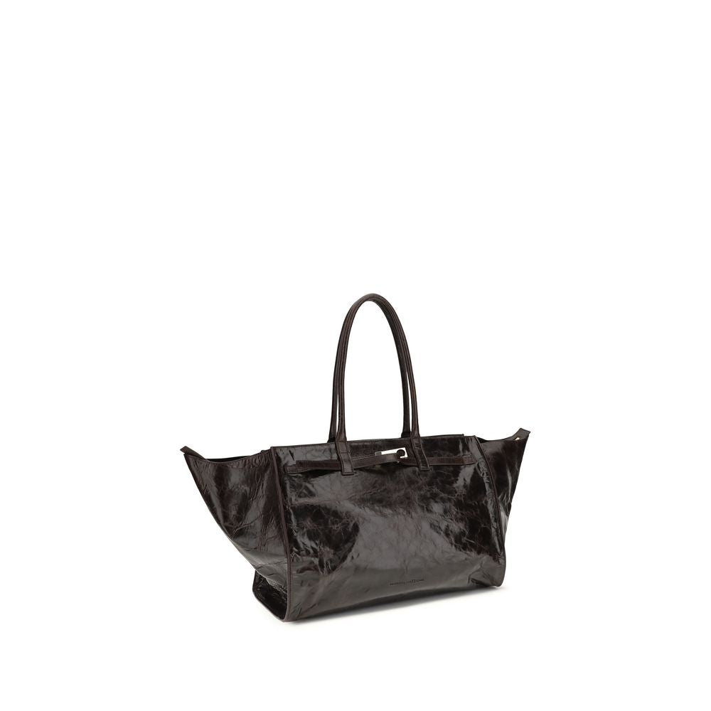Brown Calf Leather Bos Taurus Shoulder Bag