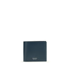 Portafoglio in Pelle di Vitello Blu Bos Taurus