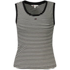 Black Cotton Women's Tank Top
