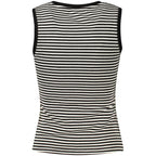 Black Cotton Women's Tank Top