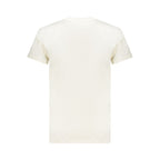 White Cotton Men's T-Shirt