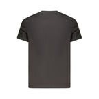 Black Cotton Mens T-Shirt