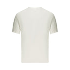 White Cotton Men T-Shirt
