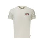 White Cotton Men's T-Shirt