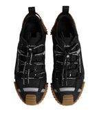 Black Logo Lace Up Low Top NS1 Sneakers Shoes