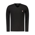 Black Cotton Men T-Shirt