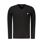 Black Cotton Men T-Shirt