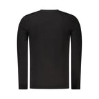 Black Cotton Men T-Shirt