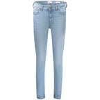 Azzurro Lyocell Skinny Jeans für Damen