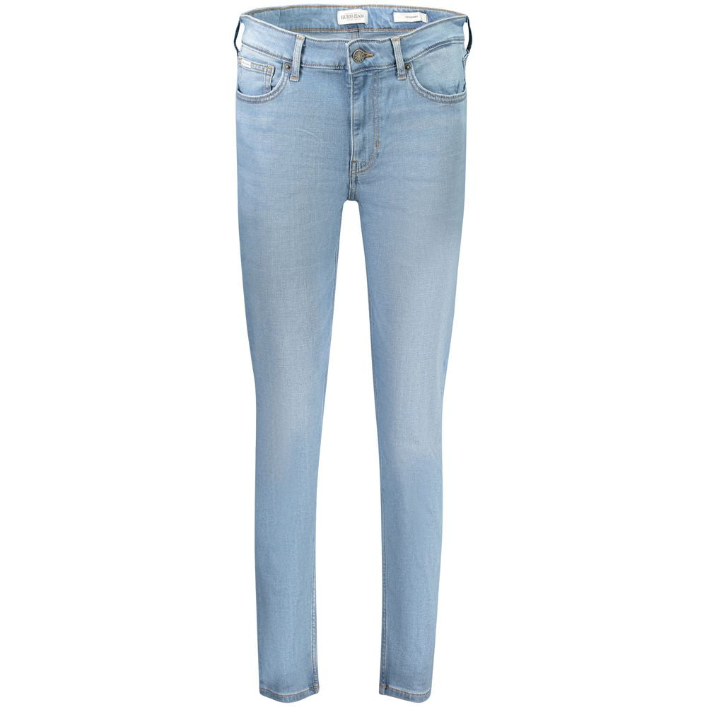 Azzurro Lyocell Skinny Jeans für Damen