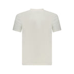 White Cotton Men T-Shirt