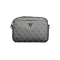Damenhandtasche aus schwarzem Polyurethan
